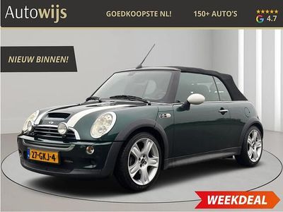 Groen Gebruikt 2004 Mini John Cooper Works Cabriolet Chili Cabriolet | € 3.895