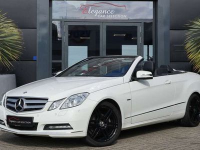 tweedehands Mercedes E200 Cabrio CGI Elegance 184pk Navigatie/Nekverwarming/