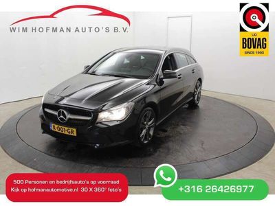 tweedehands Mercedes CLA180 Shooting D Vol Leder Camera Stoelverw zwarte hemel