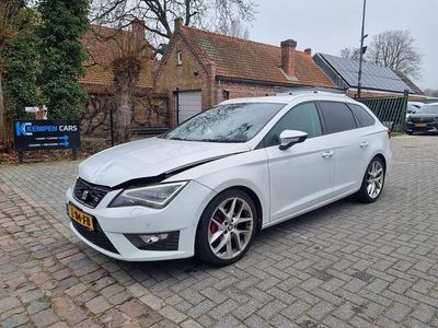 Occasion Seat Leon ST FR 150 PK (110 kW) 2015 Wit Stationwagen