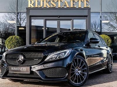 Zwart (metallic) Occasion 2017 Mercedes C43 AMG AMG Stationwagen | € 26.900 (Super prijs)