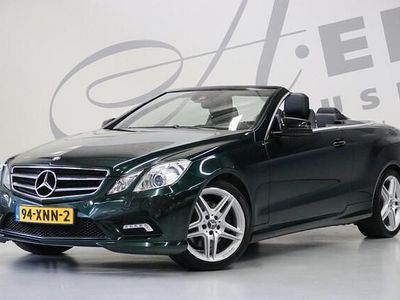 Occasion Mercedes E200 AMG 184 PK (135 kW) 2012 Groen (metallic) Cabriolet