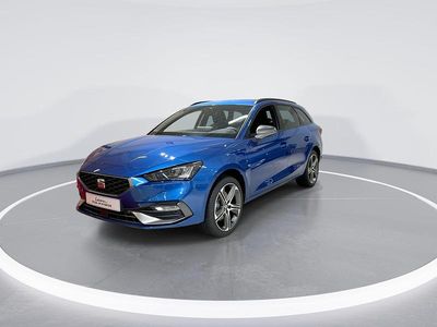 Blauw, metallic lak Gebruikt 2024 Seat Leon ST FR Stationwagen | € 35.490 (Eerlijke prijs)