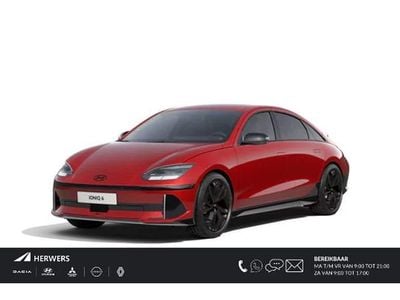Ultimate red Nieuw 2025 Hyundai Ioniq 6 Sedan | € 45.670 (Eerlijke prijs)
