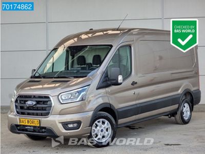 tweedehands Ford Transit 170pk Automaat Limited L3H2 Navi Velgen CarPlay Camera 12''Scherm 11m3 Airco Cruise control