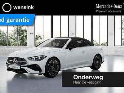 Wit Occasion 2024 Mercedes CLE200 AMG line Cabriolet | € 66.850 (Eerlijke prijs)