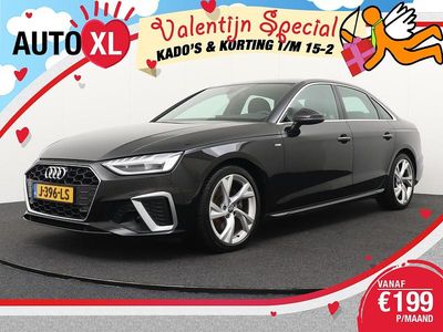 Occasion Audi A4 S-line plus 150 PK (110 kW) 2020 Zwart Sedan