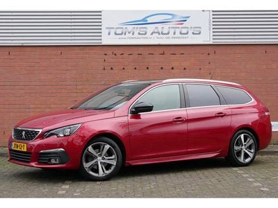 Rood Occasion 2018 Peugeot 308 GT-line Stationwagen | € 9.450 (Eerlijke prijs)