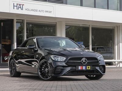 Zwart, metallic lak Occasion 2023 Mercedes E300 AMG Cabriolet | € 66.800 (Eerlijke prijs)
