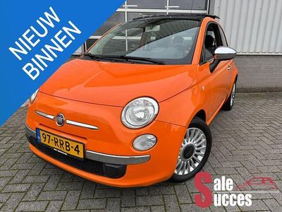 Oranje Gebruikt 2011 Fiat 500 Lounge Hatchback | € 4.290 (Eerlijke prijs)
