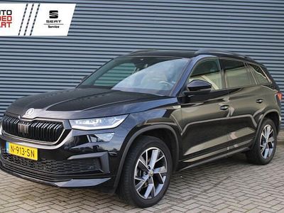 Zwart Occasion 2022 Skoda Kodiaq SportLine SUV | € 31.895 (Eerlijke prijs)