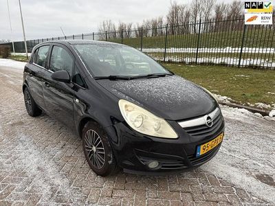 Occasion Opel Corsa Enjoy 90 PK (66 kW) 2008 Zwart Hatchback