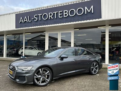 tweedehands Audi A6 Limousine 50 TDI quattro Sport 286pk | Matrix LED | S-Line | 21 inch | Apple Carplay | Virtual Cockpit | Elektr. Sportstoelen | Camera | Trekhaak