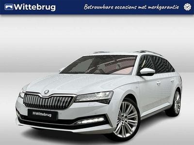 Occasion Skoda Superb LAURIN & KLEMENT 218 PK (160 kW) 2020 Wit Stationwagen