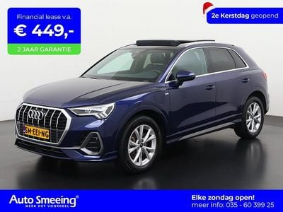 Blauw Gebruikt 2021 Audi Q3 S-Line SUV | € 33.895 (Eerlijke prijs)