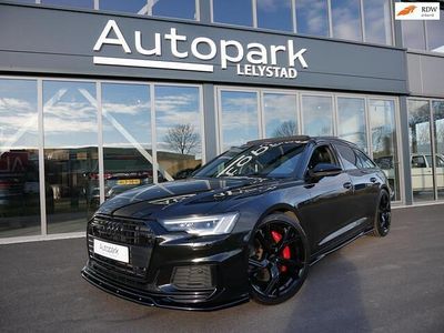 Zwart (metallic) Gebruikt 2021 Audi A6 Black Edition Stationwagen | € 42.950 (Eerlijke prijs)