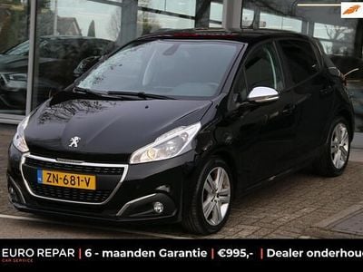 Occasion Peugeot 208 Signature Sky 110 PK (80 kW) 2019 Zwart Hatchback