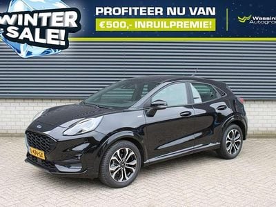 Zwart Occasion 2021 Ford Puma ST-Line SUV | € 18.900 (Eerlijke prijs)