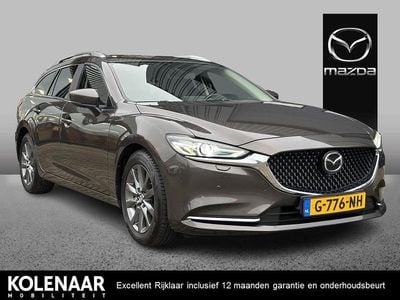 Titanium flash Gebruikt 2019 Mazda 6 Comfort Stationwagen | € 20.895 (Eerlijke prijs)