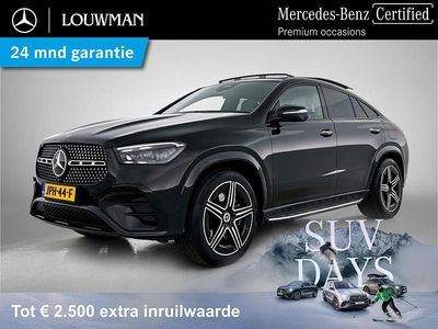 Occasion Mercedes GLE400 AMG 388 PK (285 kW) 2024 Zwart Coupé