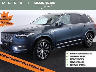 tweedehands Volvo XC90 T8 Recharge AWD Inscription - LONG RANGE - Halftarief Wegenbelasting - Panorama/schuifdak - IntelliSafe Assist & Surround - Harman/Kardon audio - 360º Camera - Adaptieve LED koplampen - Climate-Control 4-zone - Parkeersensoren voor & achter - V