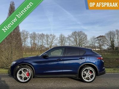 Blauw (metallic) Occasion 2019 Alfa Romeo Stelvio Veloce SUV | € 36.450 (Eerlijke prijs)