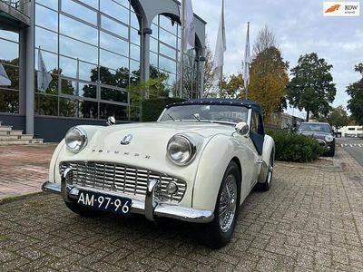 Wit Occasion 1957 Triumph TR3 Cabriolet | € 34.900