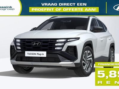 Wit Nieuw 2025 Hyundai Tucson SUV | € 43.598 (Eerlijke prijs)