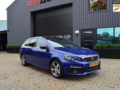 Occasion Peugeot 308 SW GT-line 131 PK (96 kW) 2018 Blauw Stationwagen