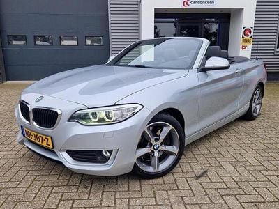 Grijs Gebruikt 2016 BMW 228 Luxury Line Cabriolet | € 21.900