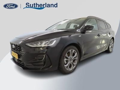 Zwart Occasion 2022 Ford Focus ST-Line X Stationwagen | € 22.345 (Goede deal)