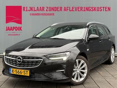 Zwart (metallic) Gebruikt 2021 Opel Insignia Elegance Stationwagen | € 18.444 (Iets duurder)