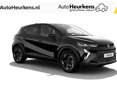 Zwart Nieuw 2026 Renault Captur Techno SUV | € 33.445 (Eerlijke prijs)