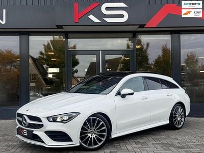 Wit Occasion 2021 Mercedes CLA200 Shooting Brake AMG Stationwagen | € 30.950 (Iets duurder)