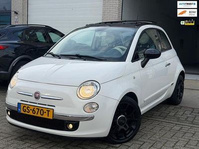 Wit Occasion 2015 Fiat 500C Lounge Cabriolet | € 8.450 (Eerlijke prijs)