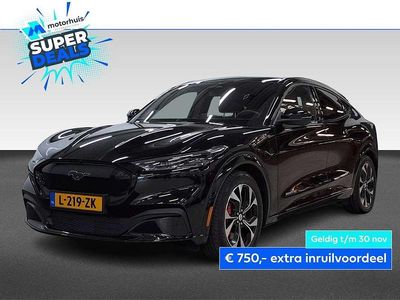 Zwart Occasion 2021 Ford Mustang Mach-E SUV | € 26.930 (Eerlijke prijs)