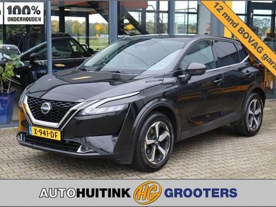 Zwart, metallic lak Occasion 2022 Nissan Qashqai 360º SUV | € 27.490 (Iets duurder)