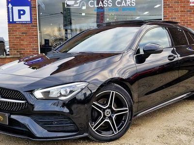 Zwart Gebruikt 2020 Mercedes CLA180 AMG line Sedan | € 26.990 (Eerlijke prijs)