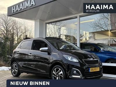 Zwart Occasion 2017 Peugeot 108 Allure Hatchback | € 8.950 (Eerlijke prijs)