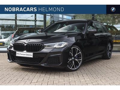 Zwart Occasion 2021 BMW 530 Executive Stationwagen | € 41.850 (Duur)