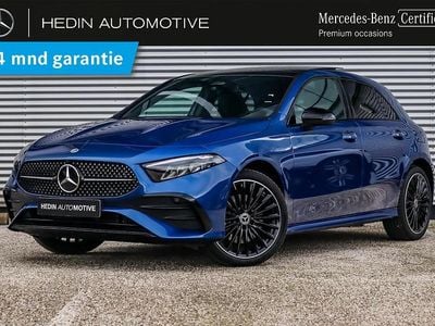 Blauw Gebruikt 2024 Mercedes A250 AMG line Hatchback | € 39.900 (Duur)