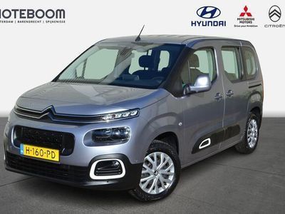 tweedehands Citroën Berlingo 1.2 PureTech Feel I AUTOMAAT I NAVIGATIE I ACHTERUITRIJCAMERA I PARKEERSENSOREN VOOR & ACHTER I TREKHAAK I VIERSEIZOENENBANDEN I LAGE KM.STAND 14.432 KM I 2 SCHUIFDEUREN I