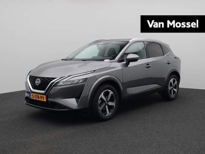 tweedehands Nissan Qashqai 1.3 - 158PK MHEV Xtronic N-Connecta Automaat |Navigatie | Panoramadak | Camera | Parkeersensoren | Apple Carplay/ Android Auto | Licht & Regen Sensor | Cruise control | Climate Control |