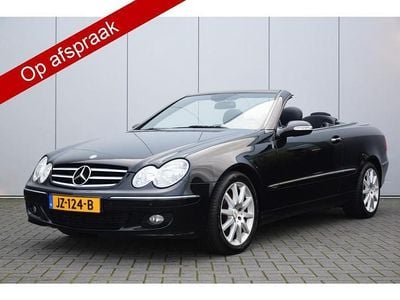 Occasion Mercedes CLK200 Avantgarde 184 PK (135 kW) 2007 Zwart Cabriolet