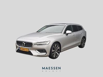 Grijs Occasion 2021 Volvo V60 Inscription Stationwagen | € 22.950 (Eerlijke prijs)