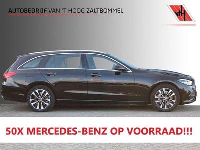 Occasion Mercedes C300e Luxury 2022 Zwart Stationwagen