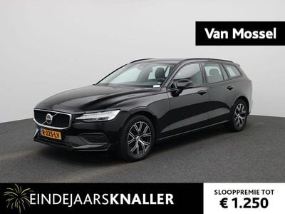 Zwart Gebruikt 2022 Volvo V60 Stationwagen | € 28.400 (Super prijs)