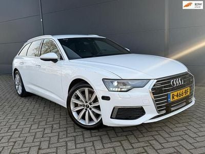 Zwart Occasion 2021 Audi A6 S-Line Stationwagen | € 29.945