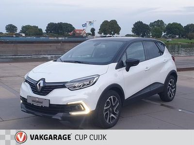 tweedehands Renault Captur 1.2 TCe Bose AUTOMAAT - NAVIGATIE - CAMERA - AIRCO - LEER - AUTOMATISCHE INPARKEREN - CRUISE CONTROL - EASY LIFE PACK - BOCHT VERLICHTING - TREKHAAK - DEALER ONDERHOUDEN