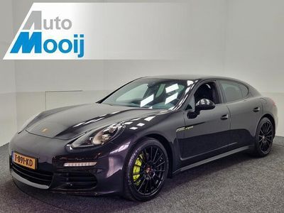 tweedehands Porsche Panamera 3.0 S E-Hybrid *Black Edition* Incl BTW / Stoelventilatie V&A / Leder / Memory Seats / Bose / Softclose / Camera / 20"LMV